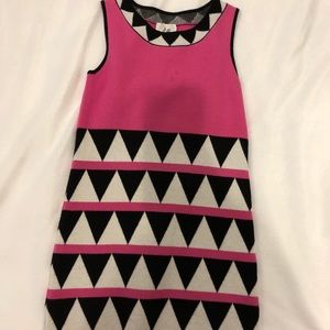 Cute pink trendy kids dress
